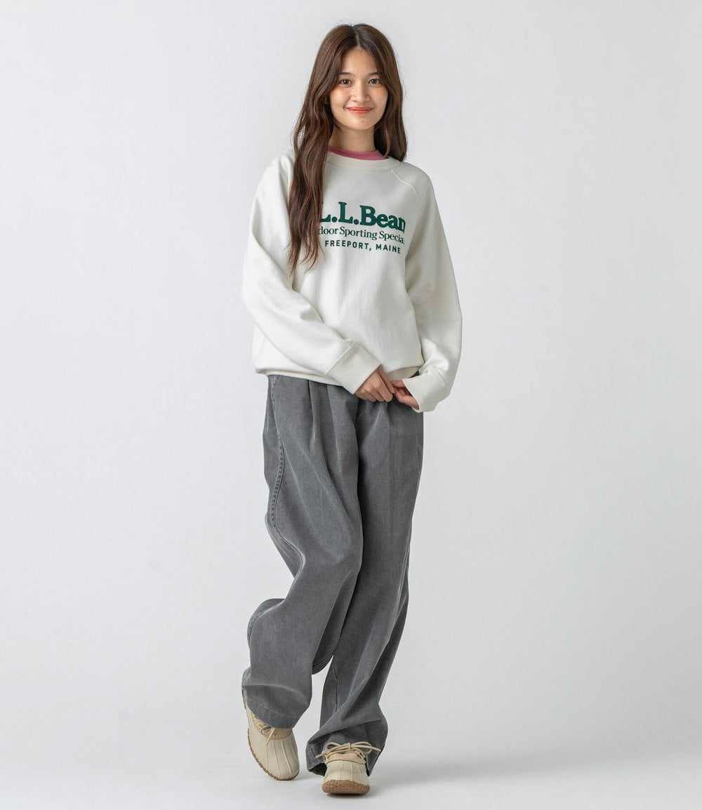 L.L.Bean JAPAN EDITION Women's Portage Crewneck Sweatshirt
