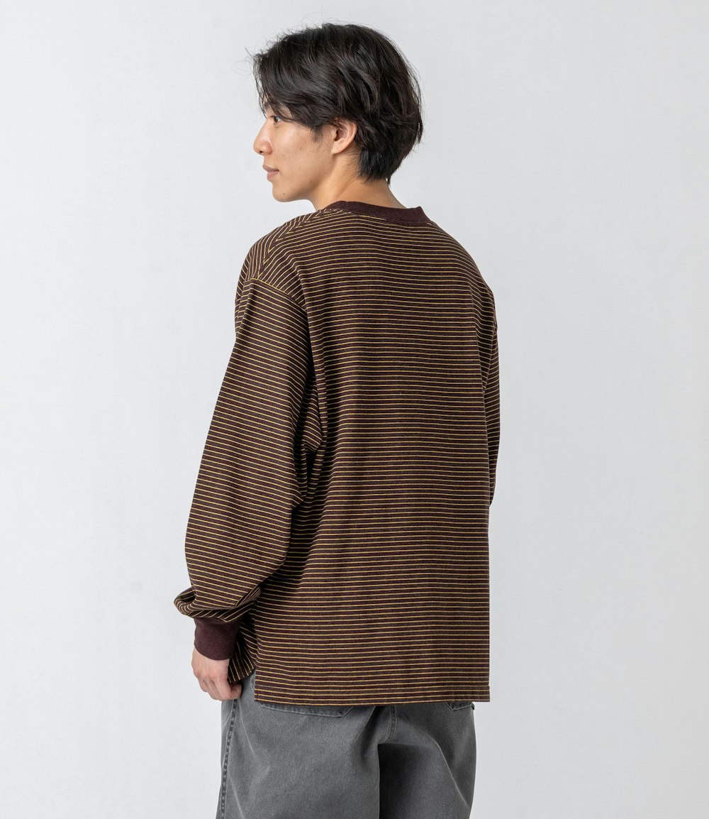 L.L.Bean JAPAN EDITION Union Long-Sleeve Stripe Tee