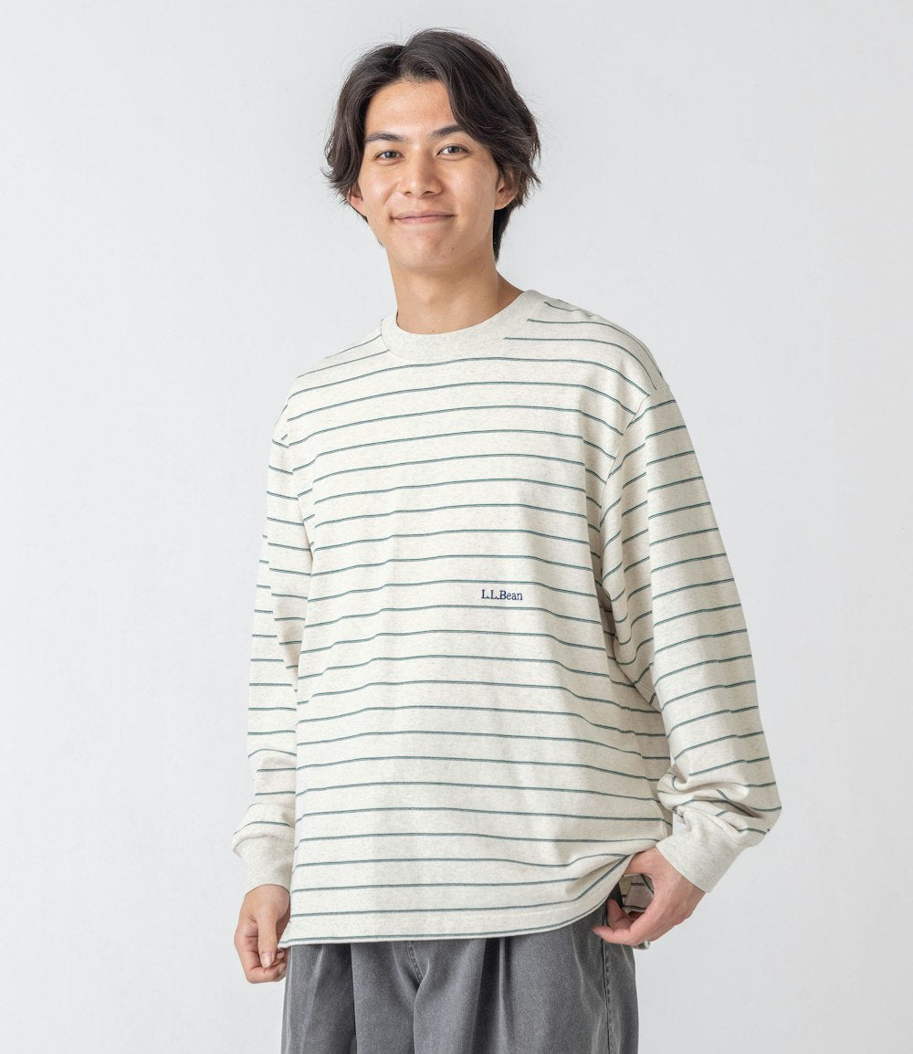 L.L.Bean JAPAN EDITION Union Long-Sleeve Stripe Tee