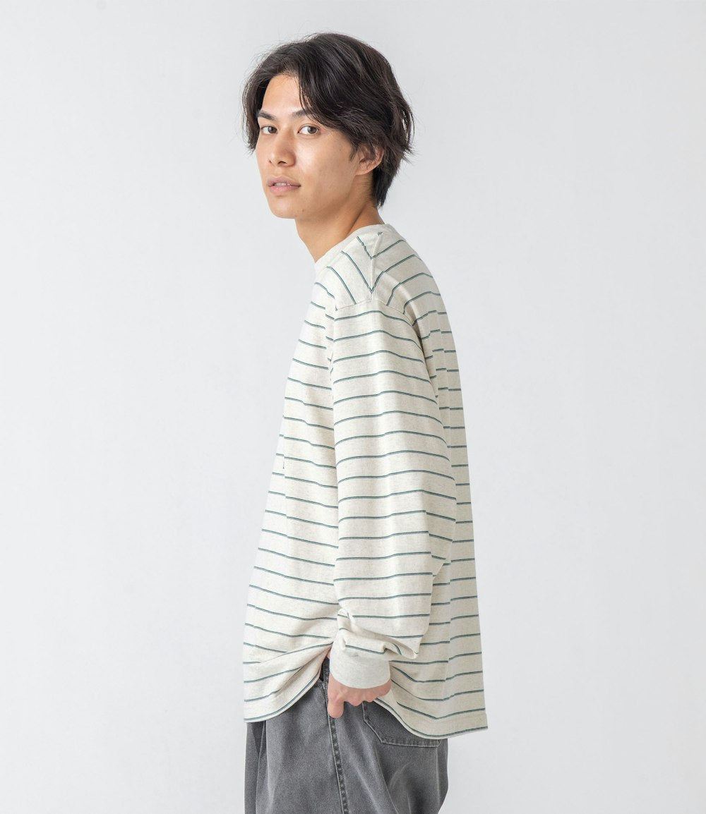 L.L.Bean JAPAN EDITION Union Long-Sleeve Stripe Tee