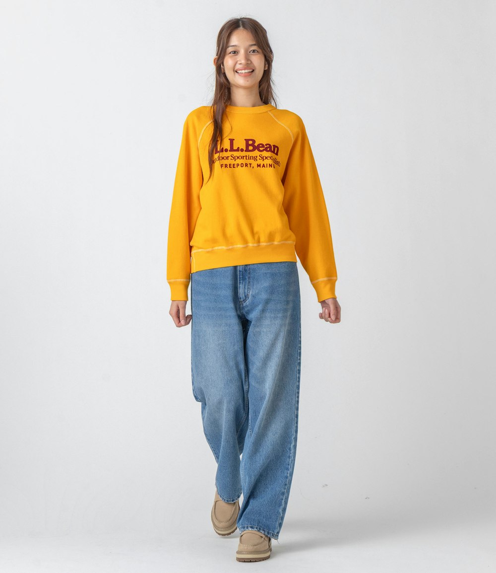 L.L.Bean JAPAN EDITION Women's Portage Crewneck Sweatshirt