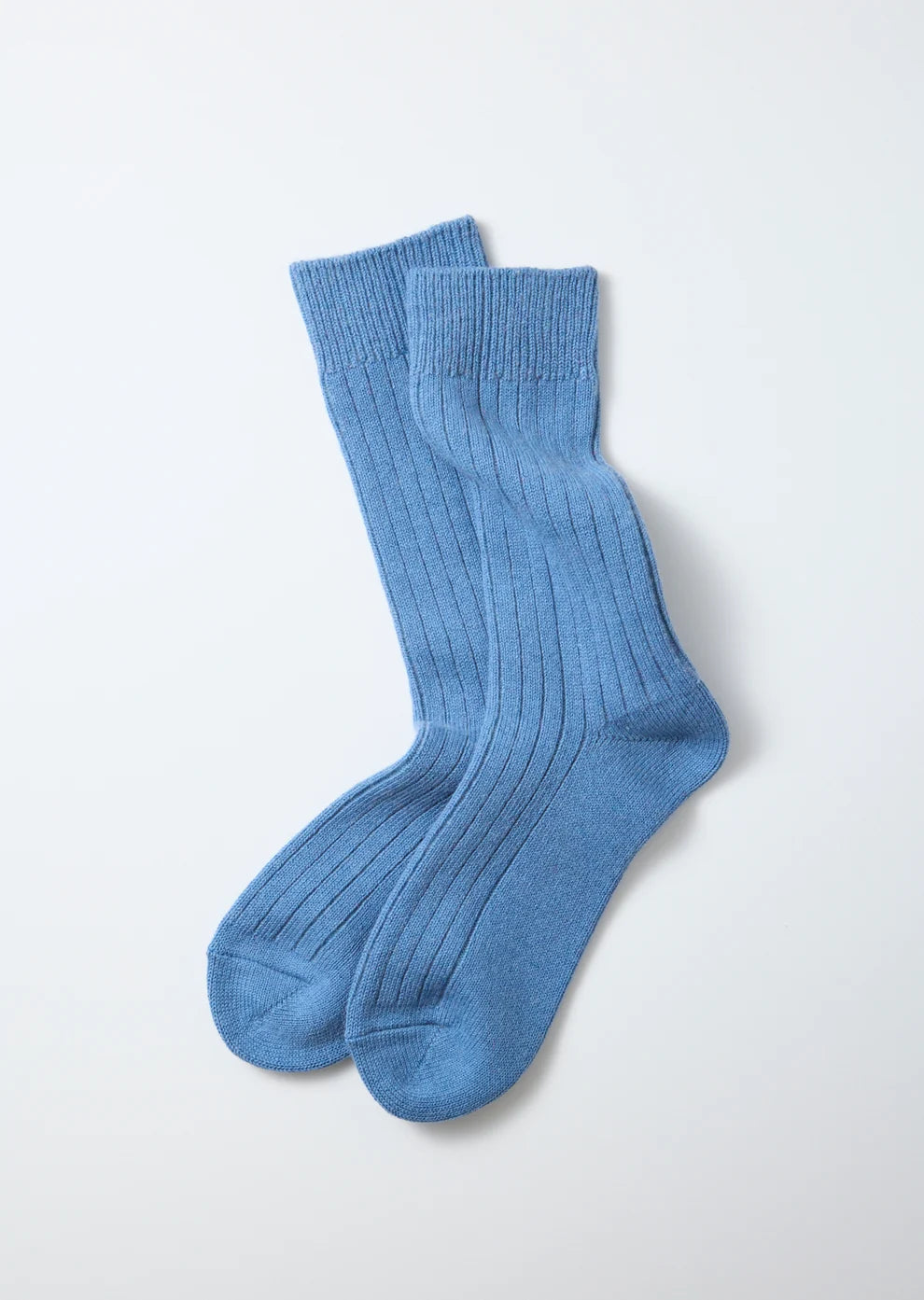 RoToTo COTTON WOOL RIBBED CREW SOCKS