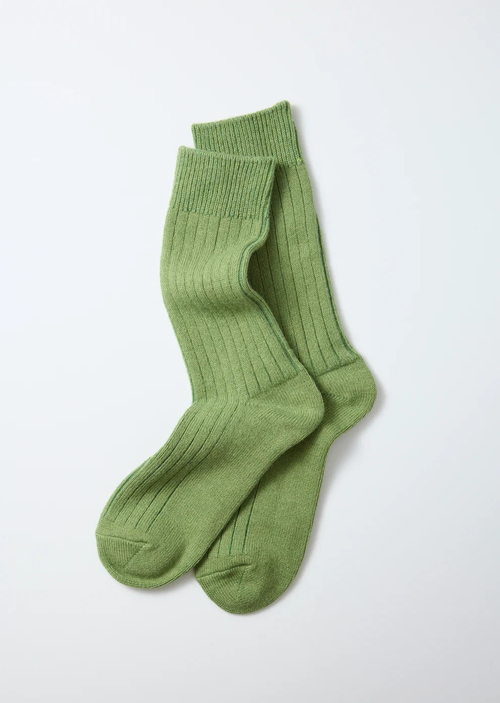 RoToTo COTTON WOOL RIBBED CREW SOCKS