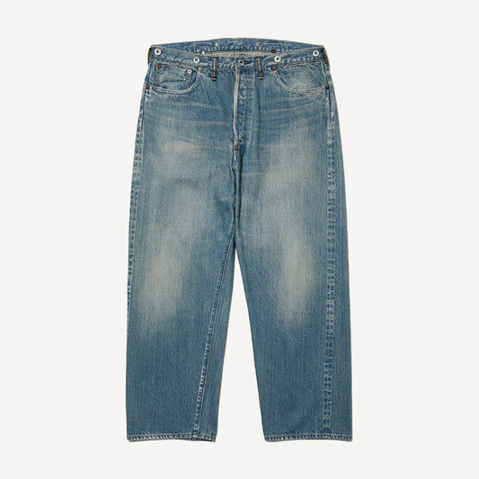 A.PRESSE No.22 Washed Wide Denim Pants
