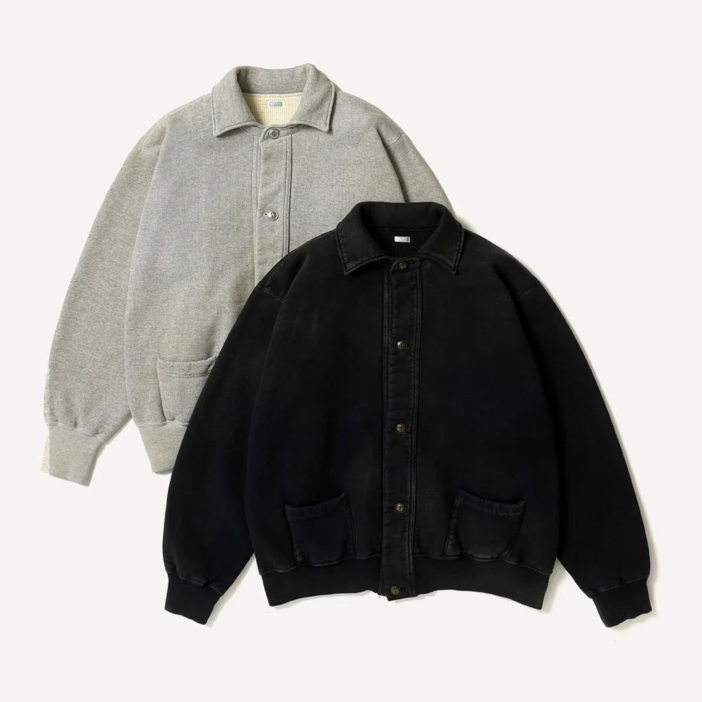 A.PRESSE Vintage Sweat Cardigan