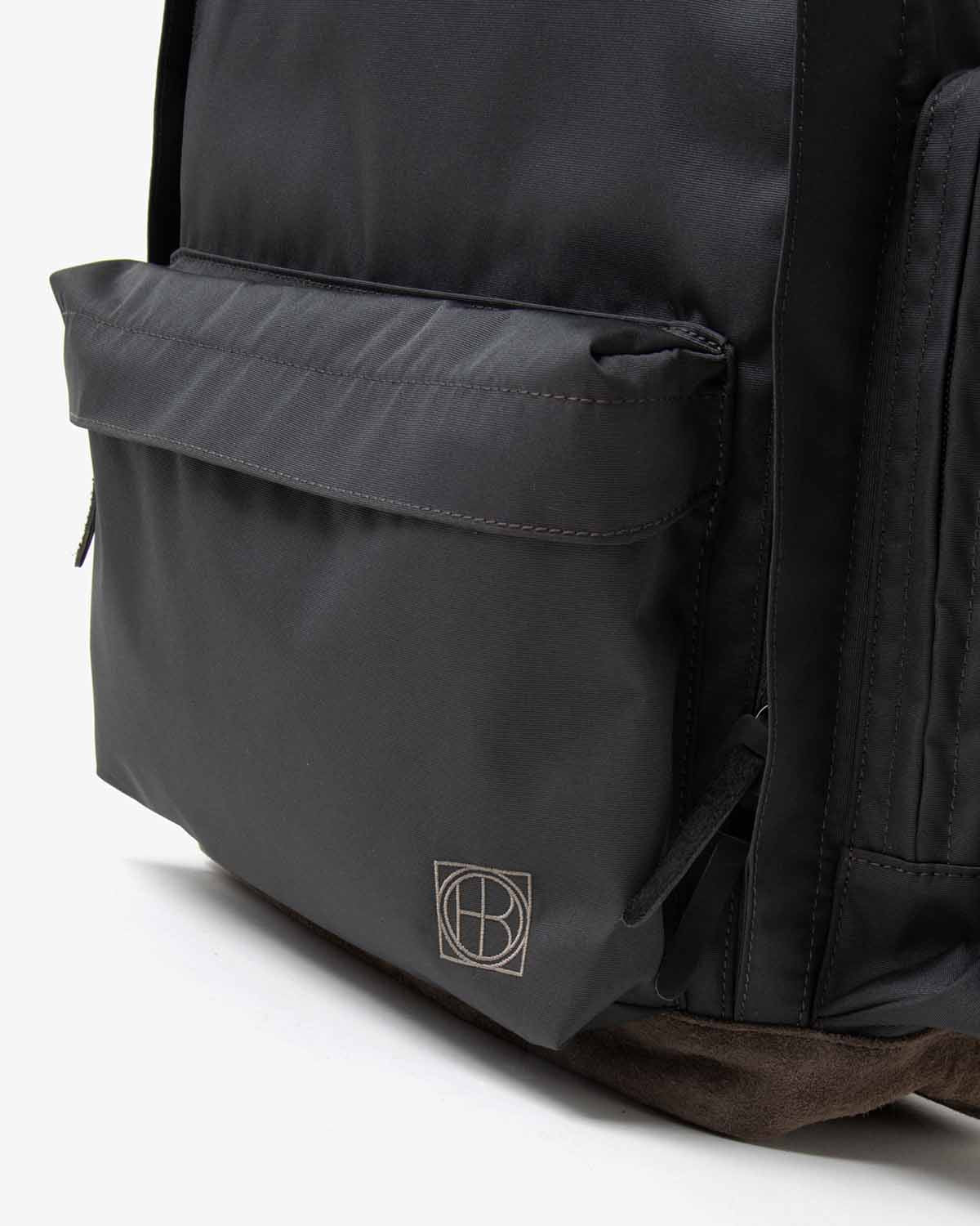 hobo BACKPACK 20L POLYESTER OXFORD CORDURA® WITH PIG SUEDE