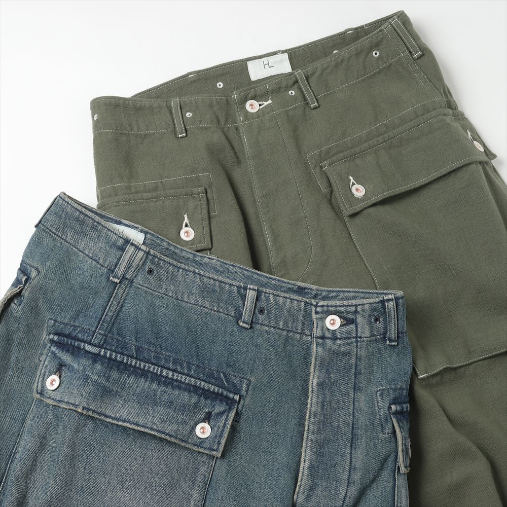 HERILL HL denim M44 Trousers