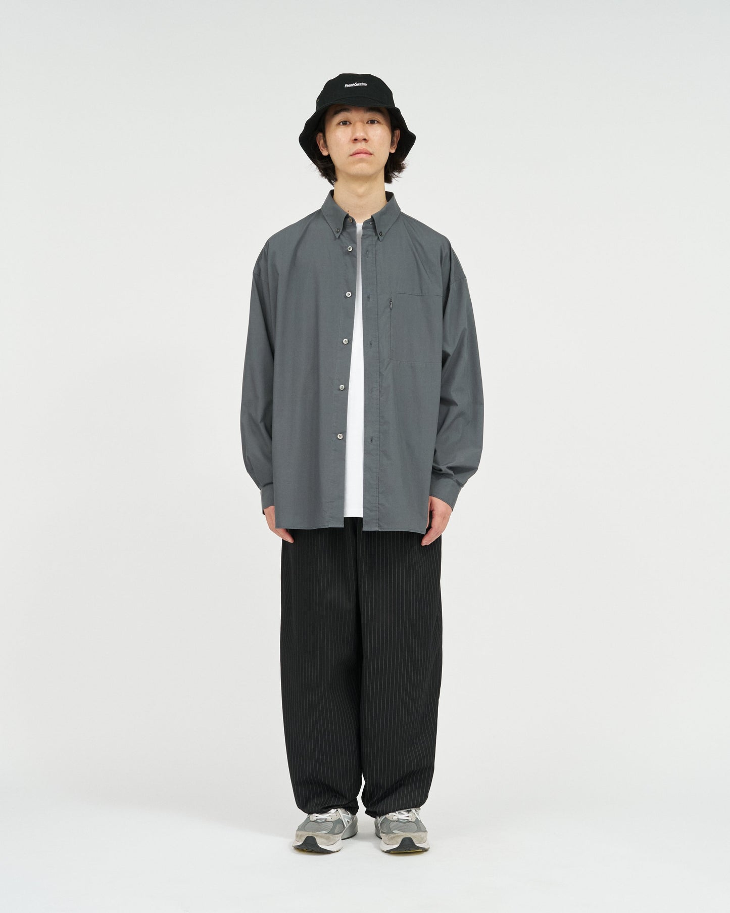 FreshService SOLOTEX® TYPEWRITER UTILITY L/S B.D SHIRT