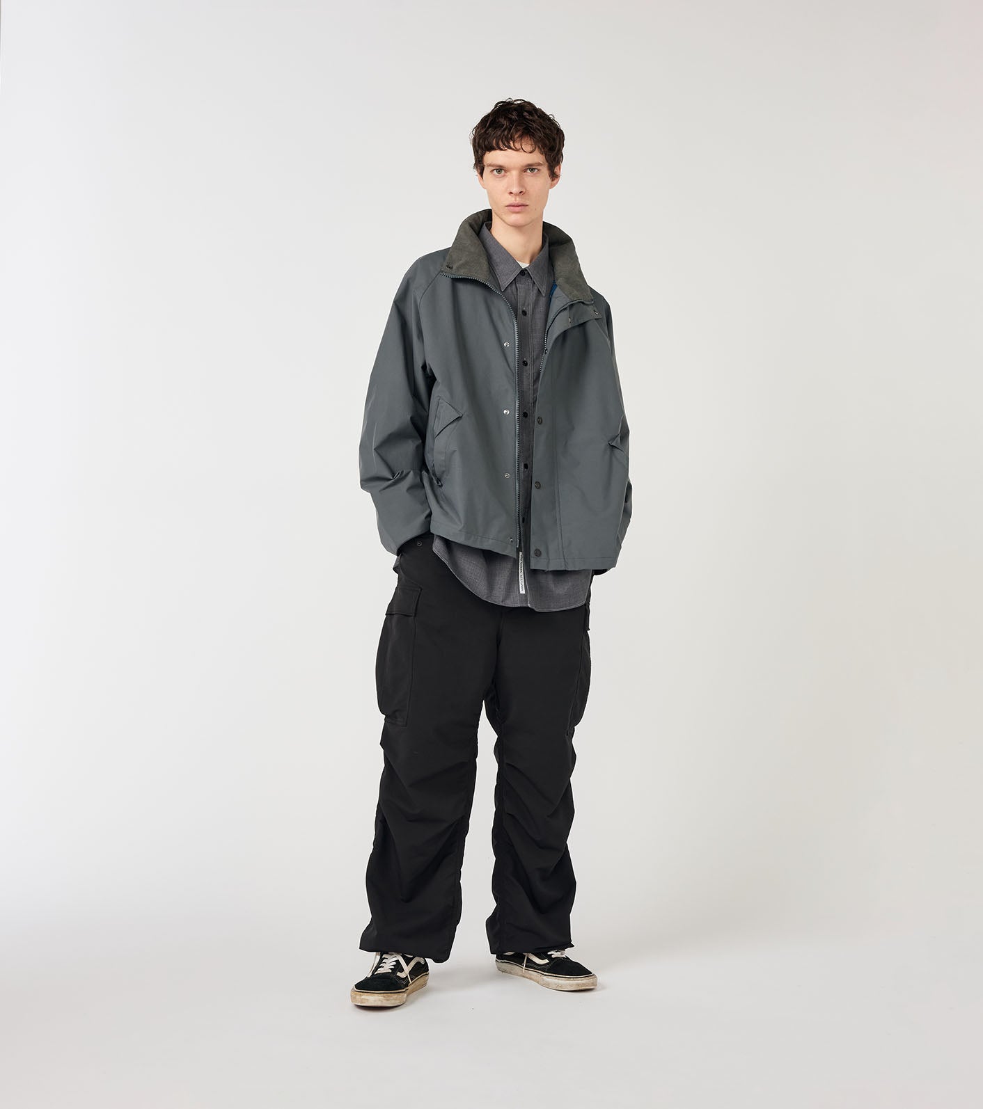 nanamica 2L PERTEX UNLIMITED Field Short Jacket