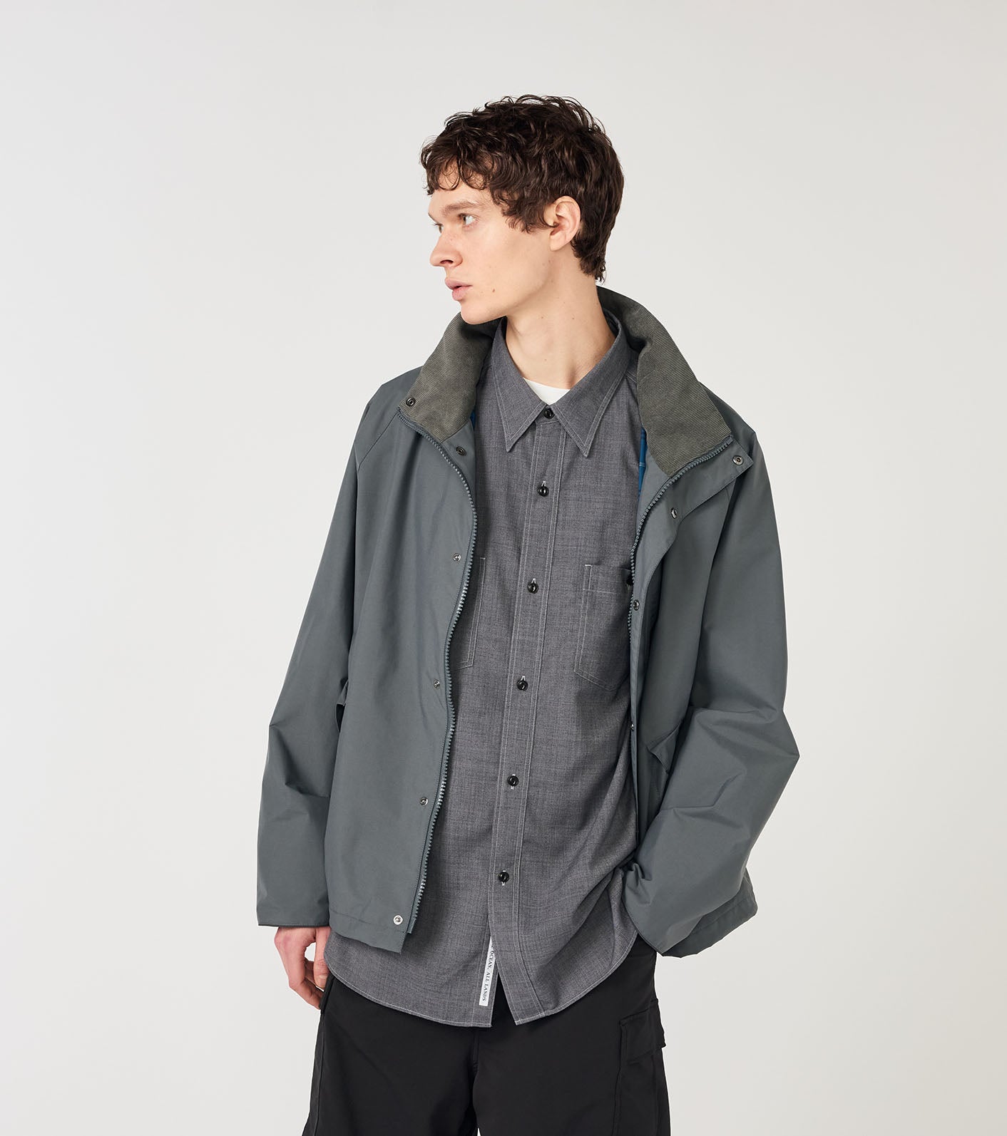 nanamica 2L PERTEX UNLIMITED Field Short Jacket