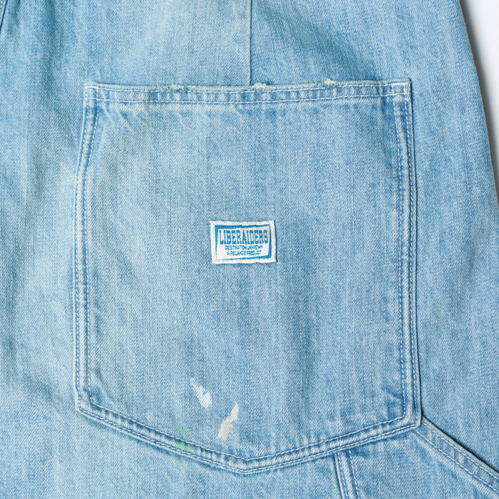 Liberaiders STAMPED DENIM SARROUEL PANTS – unexpected store