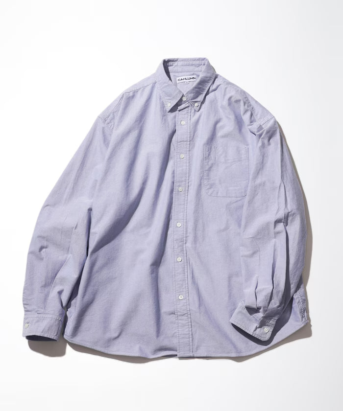 CAHLUMN Magazine Pocket Oxford B.D Shirt