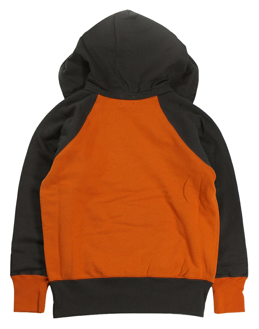 FREEWHEELERS "ATHLETIC SWEAT HOODIE" RAGLAN SLEEVE