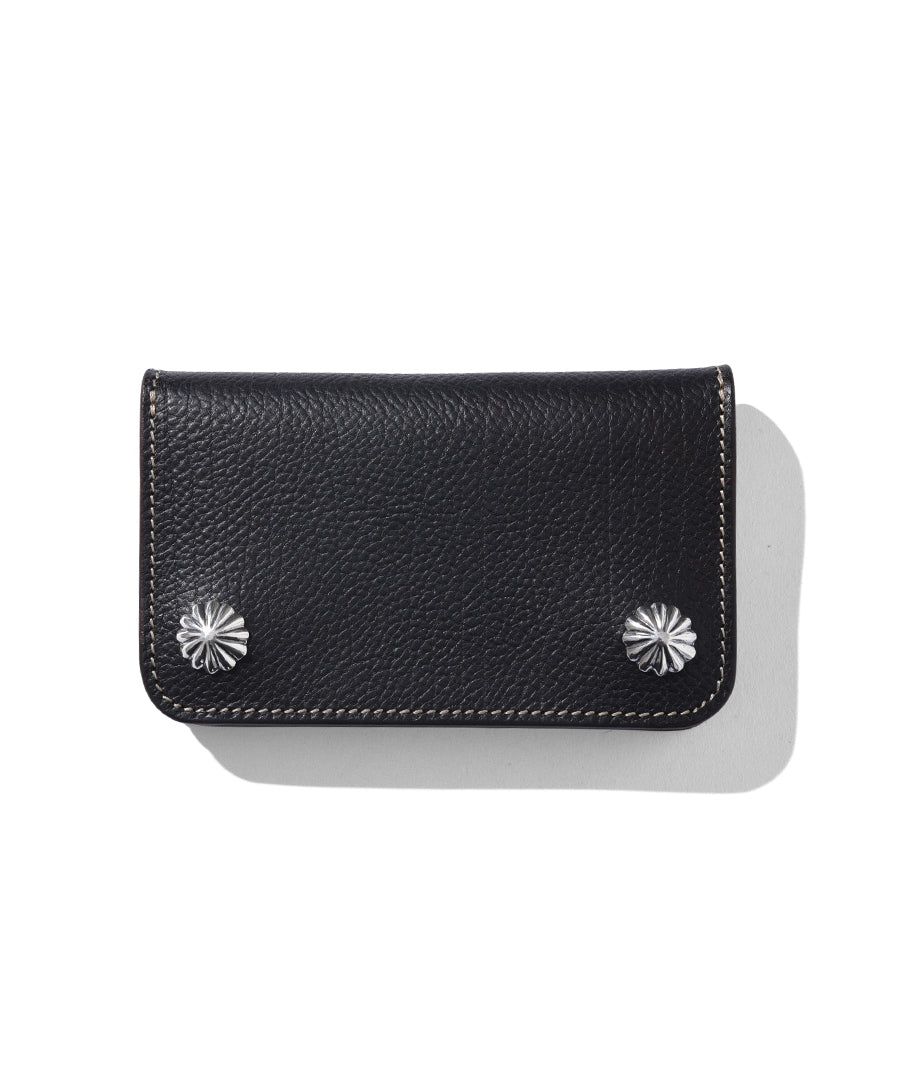 LARRY SMITH EMBOSSED TRUCKERS WALLET SMALL "SHELL"