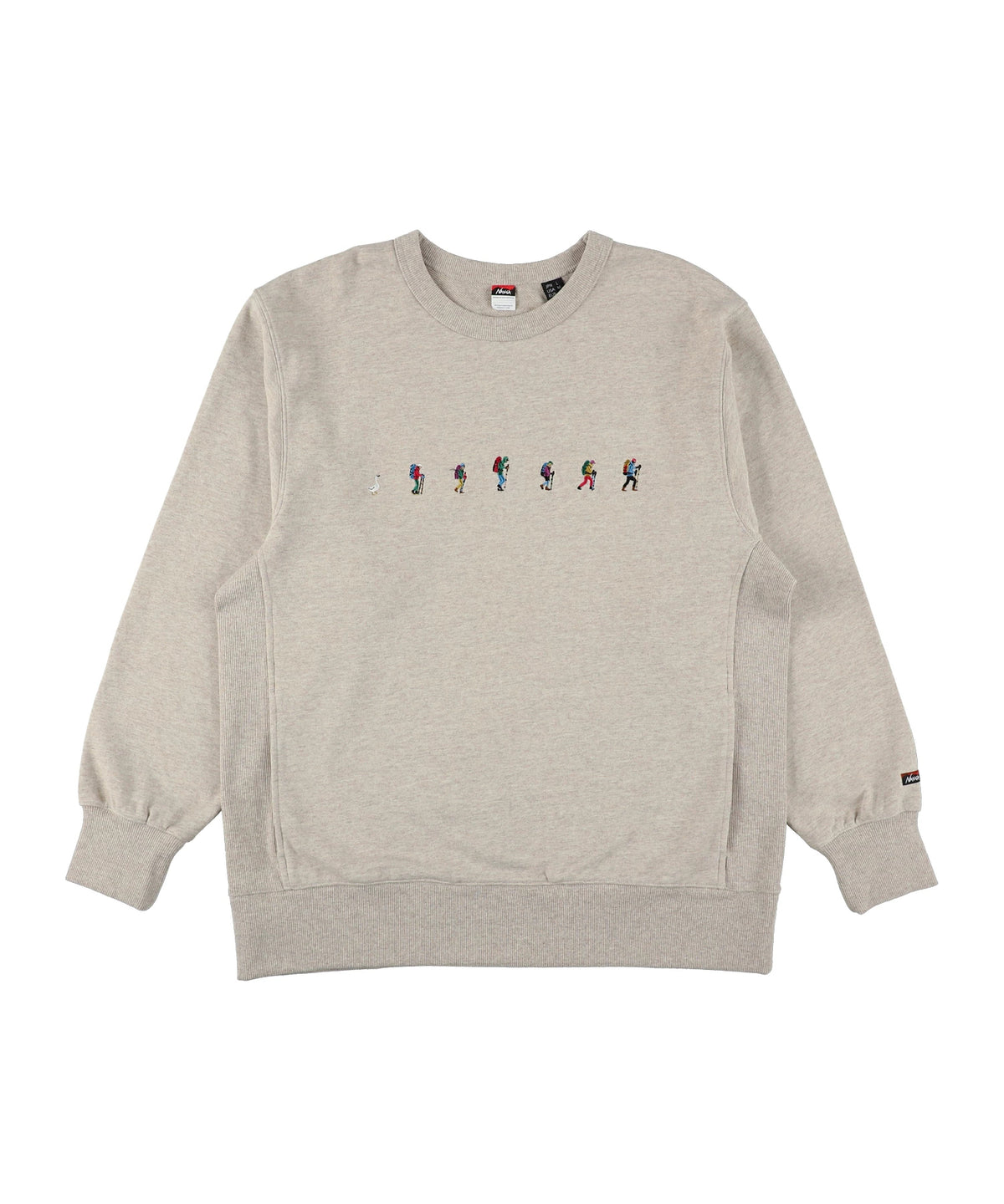 NANGA ECOHYBRID TRAVERSE EMB SWEAT