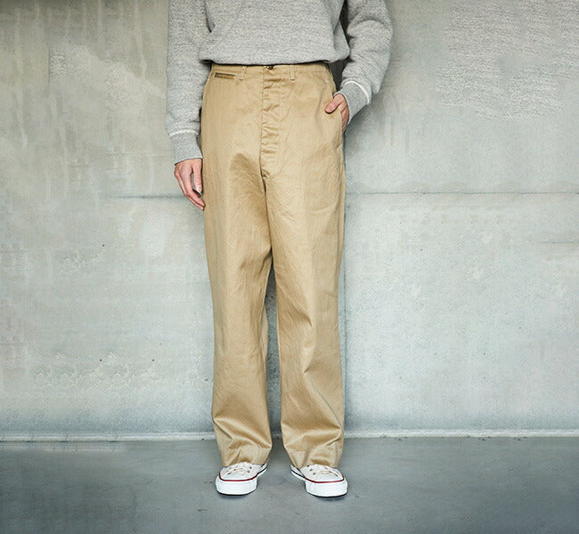 orSlow VINTAGE FIT ARMY TROUSER (Khaki)