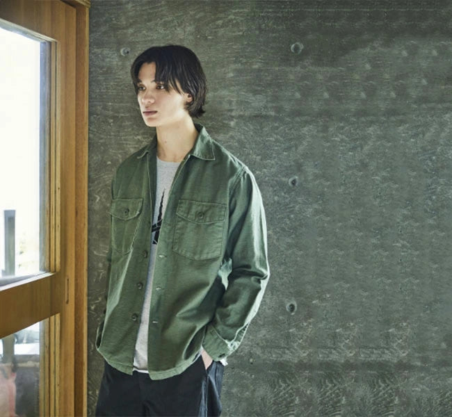 orSlow US ARMY FATIGUE SHIRT