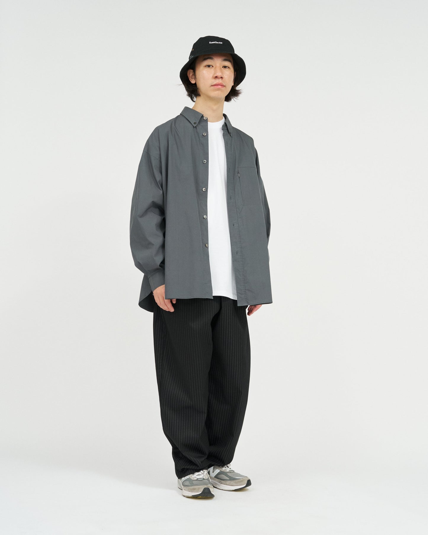 FreshService SOLOTEX® TYPEWRITER UTILITY L/S B.D SHIRT