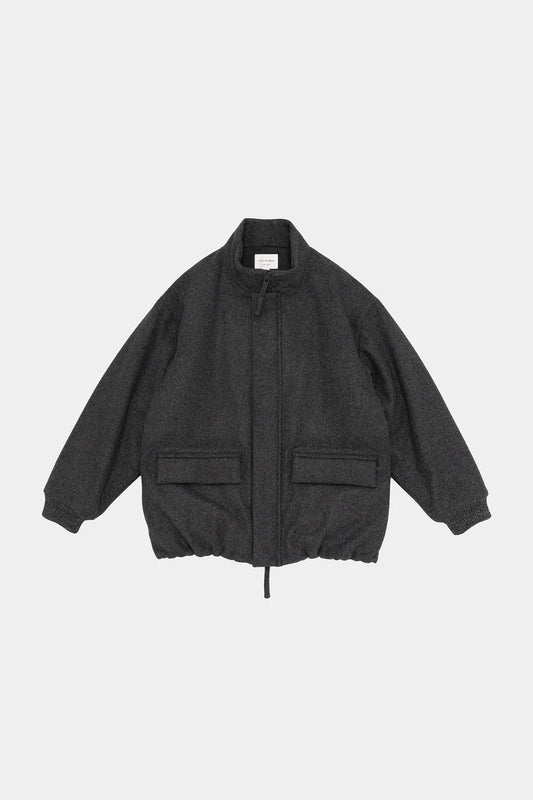 STILL BY HAND Padded Wool Blouson