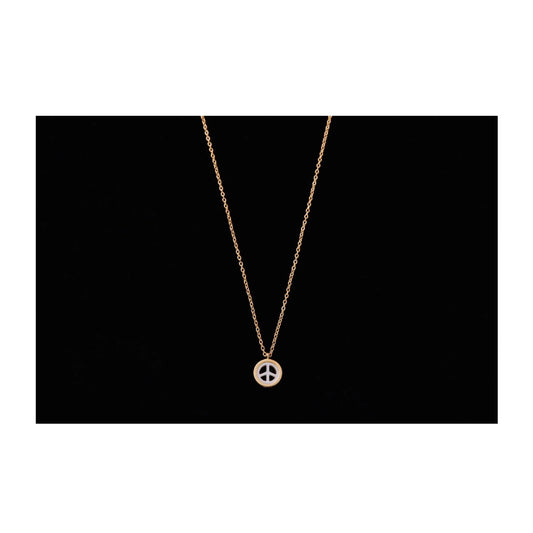 Porter Classic PEACE SHELL GOLD NECKLACE