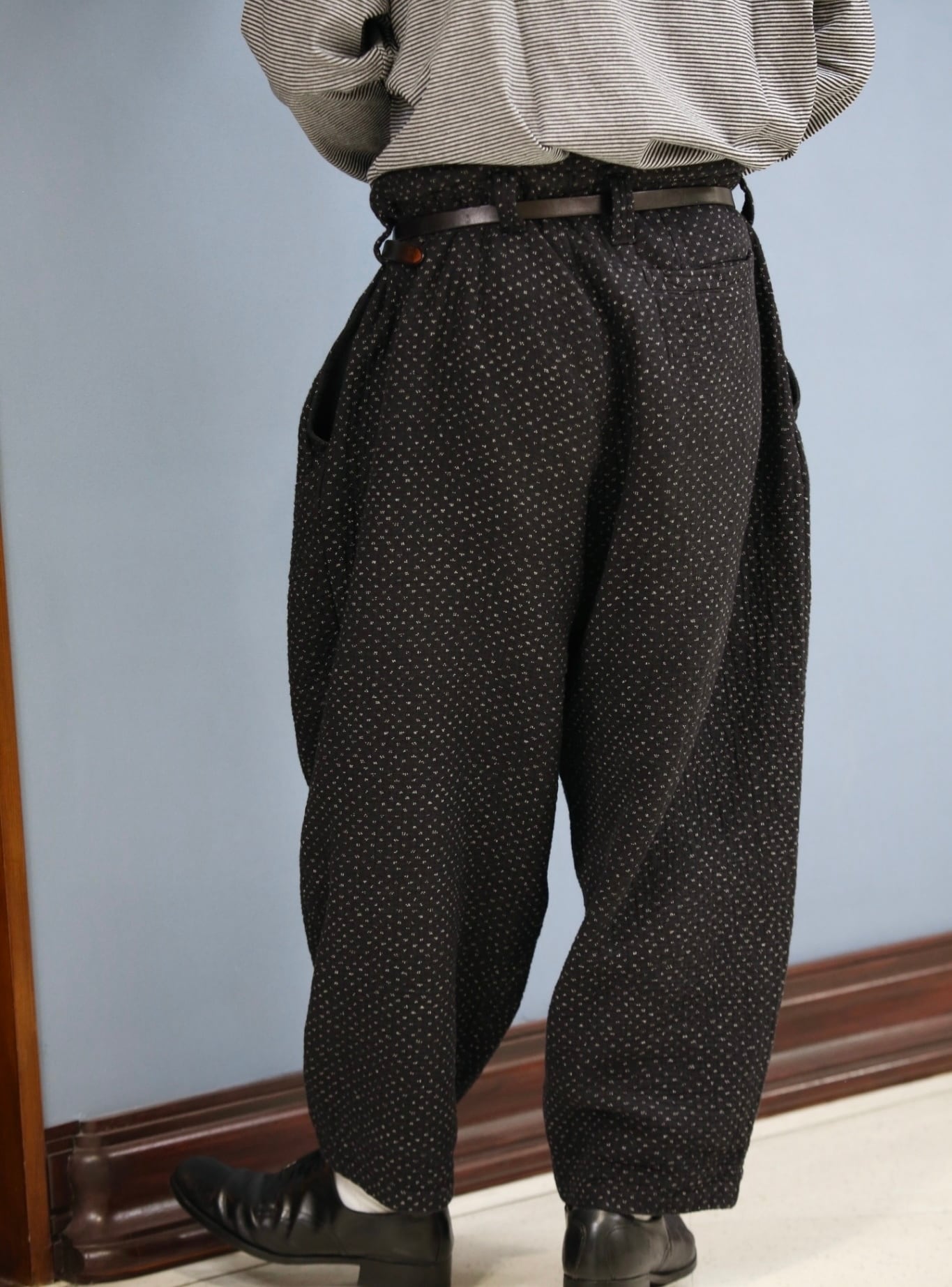 Porter Classic NEW SASHIKO BEBOP PANTS