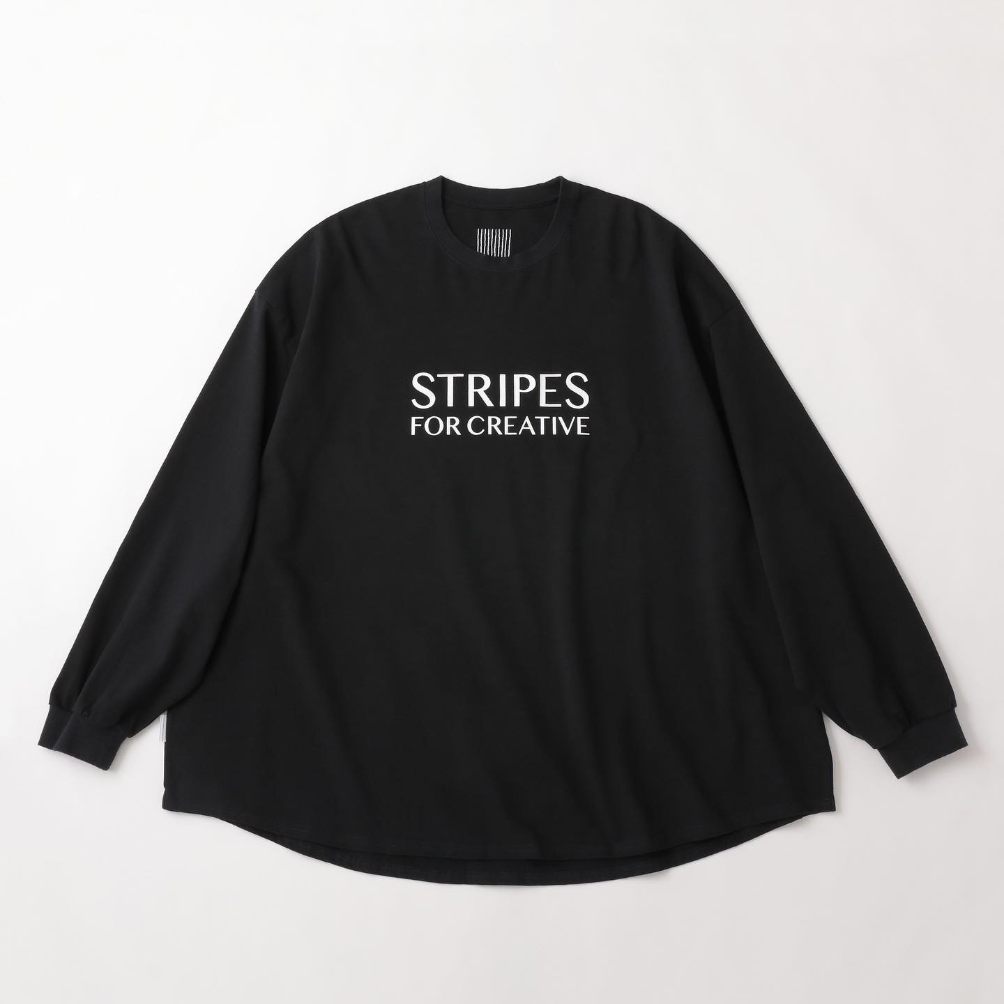 STRIPES FOR CREATIVE SUPER BIG ROUND LS TEE – unexpected store