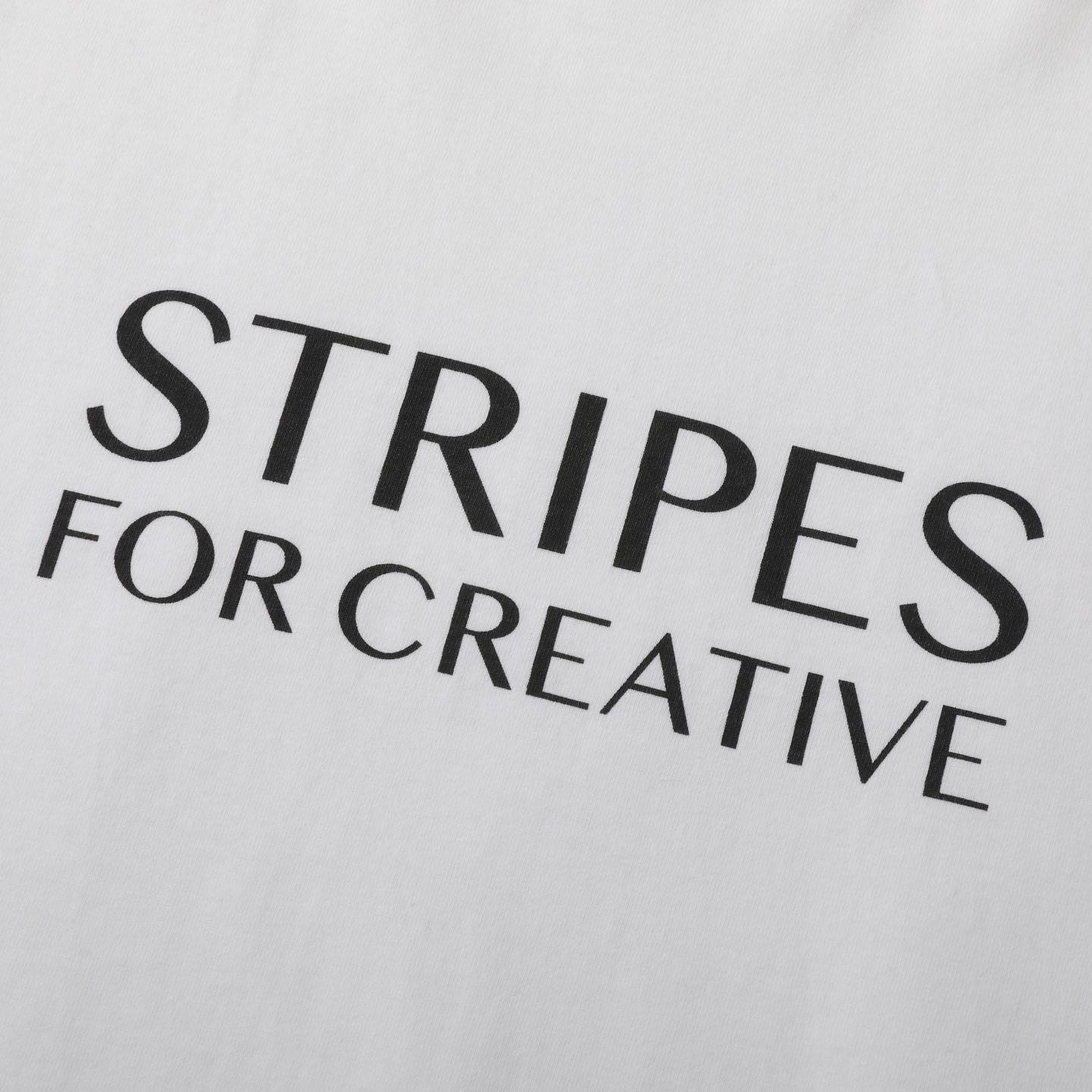 STRIPES FOR CREATIVE SUPER BIG ROUND LS TEE – unexpected store