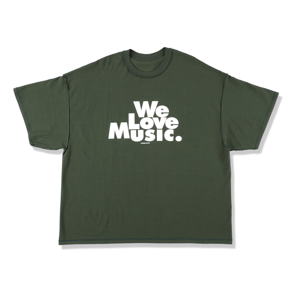 is-ness Music WE LOVE MUSIC T-SHIRTS
