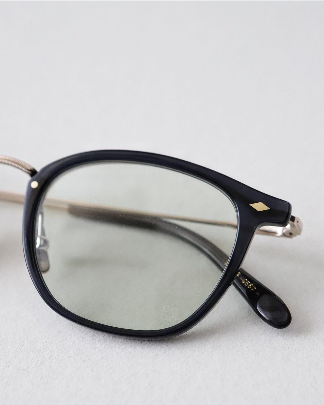 YELLOWS PLUS MARCUS EYEGLASS FRAME Mid Night Blue/Gold