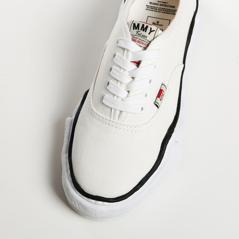 Maison MIHARA YASUHIRO BAKER Original Sole Canvas Lowtop Sneaker White