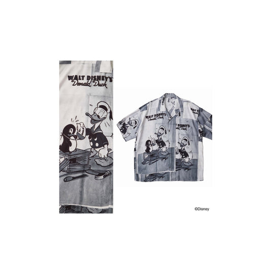 Porter Classic DISNEY V/P PC ALOHA COLLECTION ALOHA SHIRT / DONALD DUCK