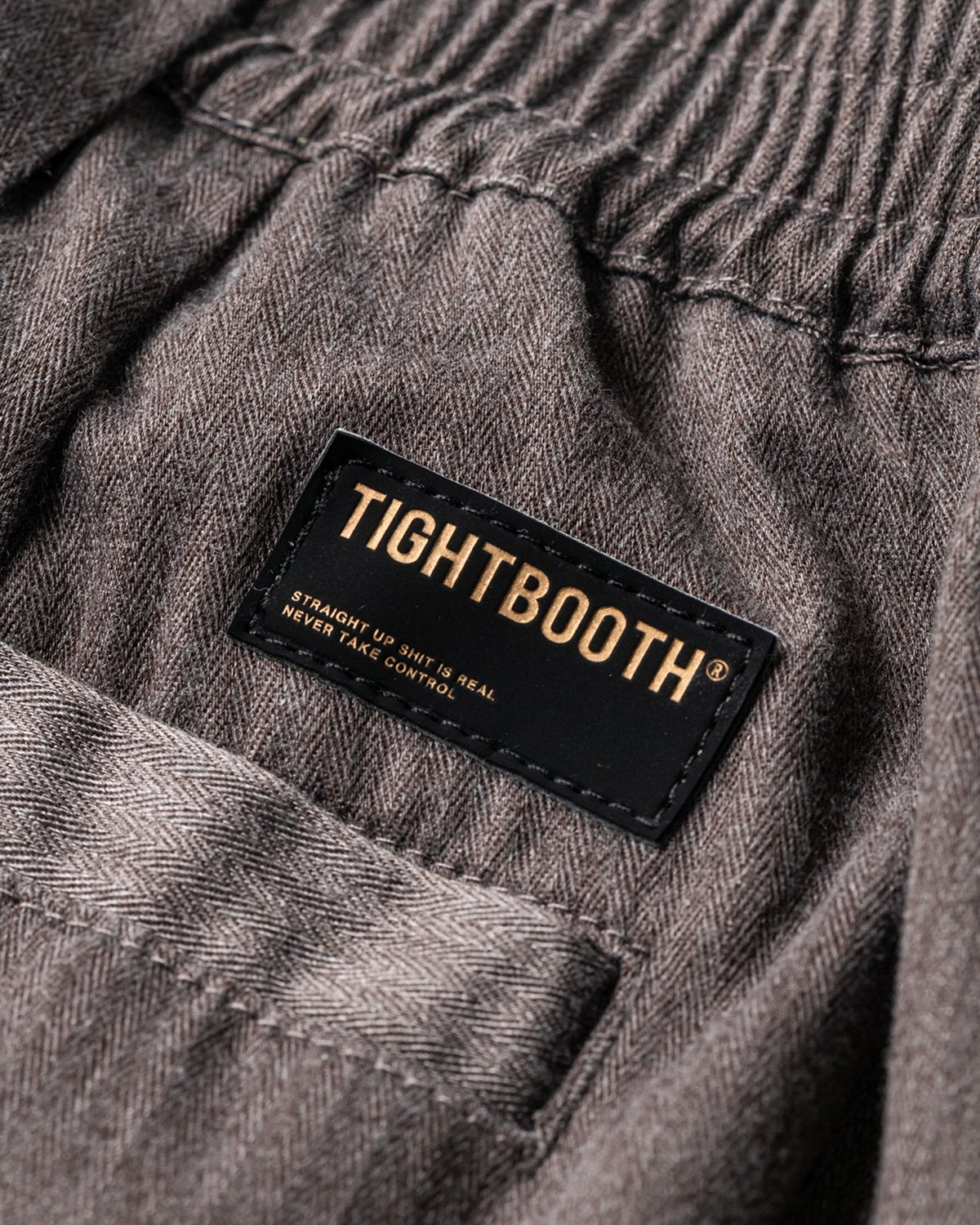 TIGHTBOOTH HERRINGBONE BALLOON PANTS