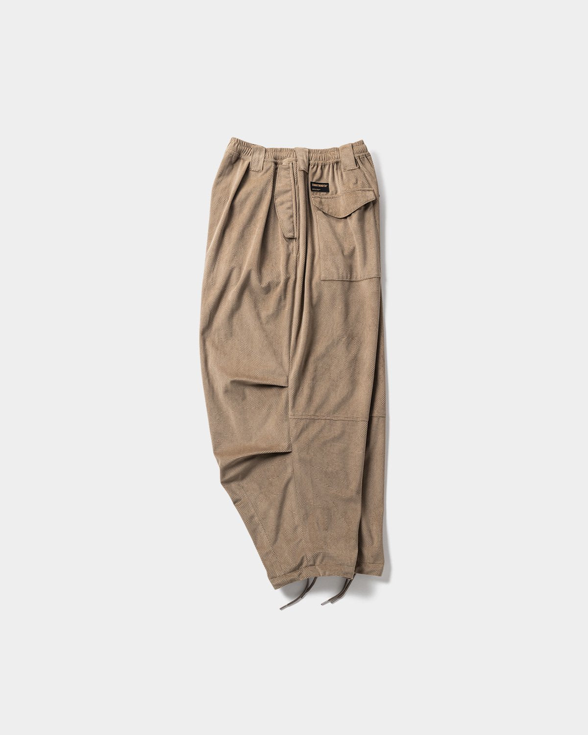 TIGHTBOOTH GEOMETRIC CORD SNOW PANTS