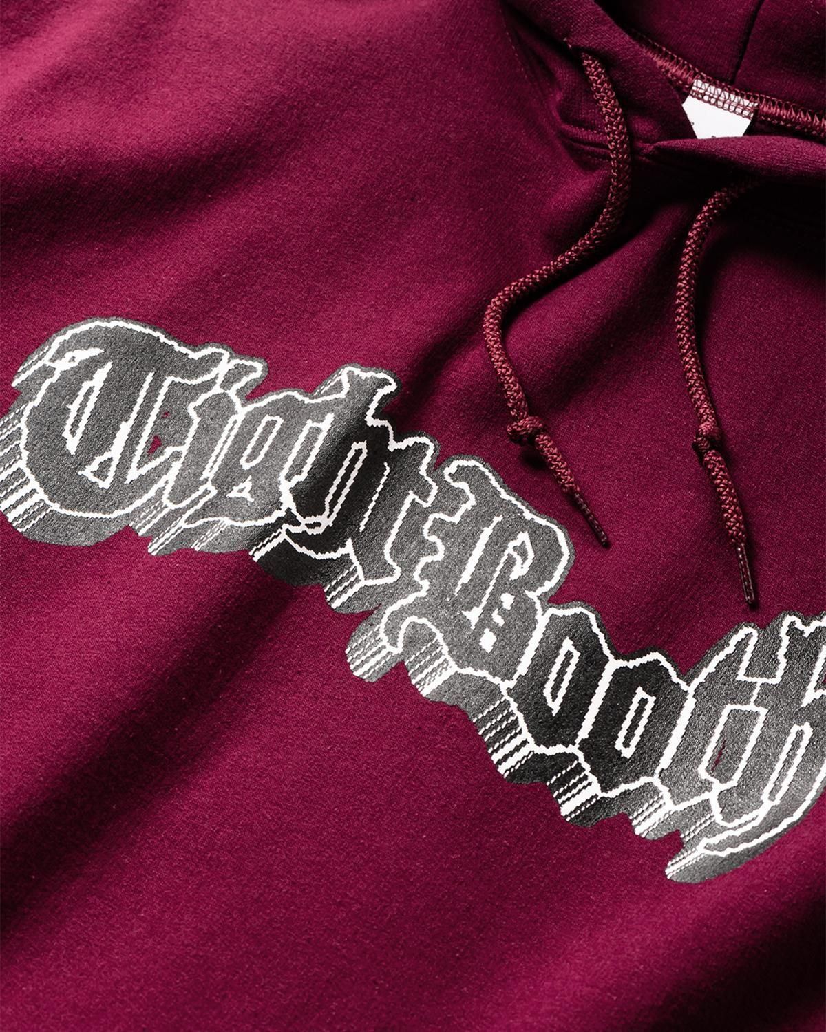 TIGHTBOOTH 3D LOGO HOODED SWEAT SHIRT