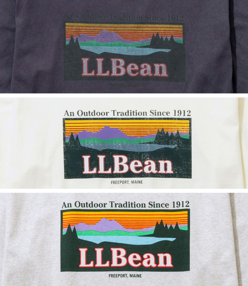 L.L.Bean JAPAN EDITION Morrill Short-Sleeve Katahdin Logo Tee