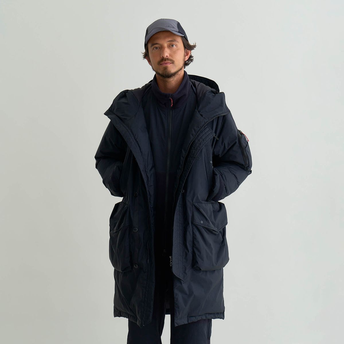 NANGA AURORA TEX DOWN FIELD HALF COAT