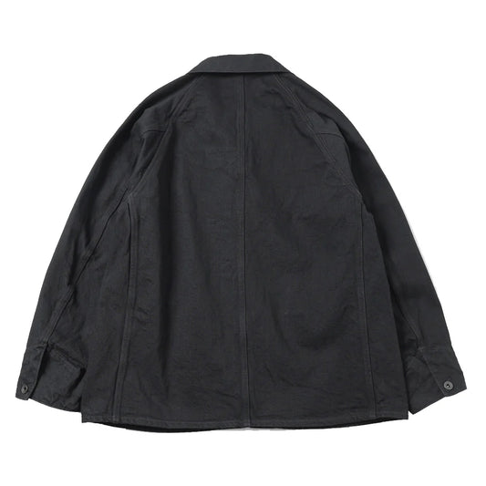 COMOLI Black Denim Work Jacket