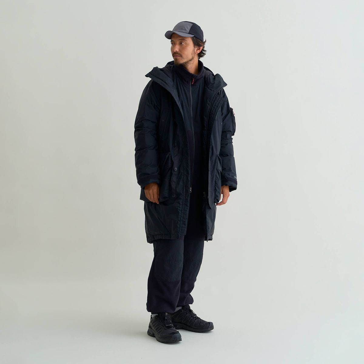 NANGA AURORA TEX DOWN FIELD HALF COAT