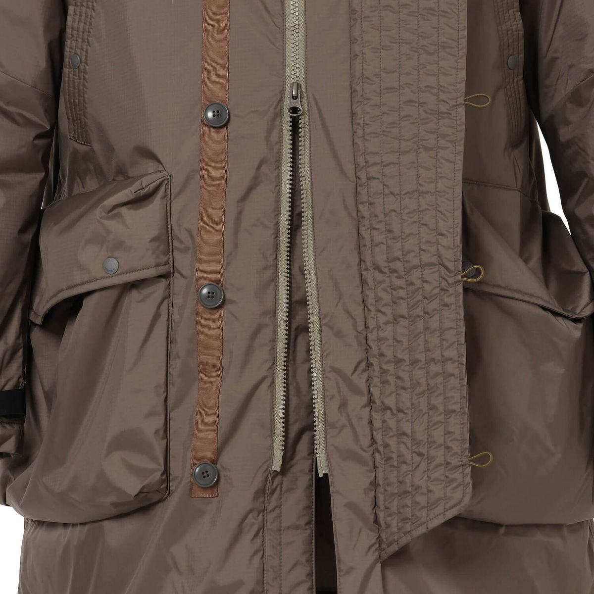 NANGA AURORA TEX DOWN FIELD HALF COAT