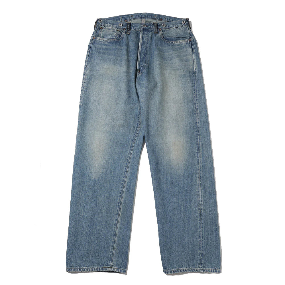 A.PRESSE No.22 Washed Wide Denim Pants (INDIGO) – unexpected