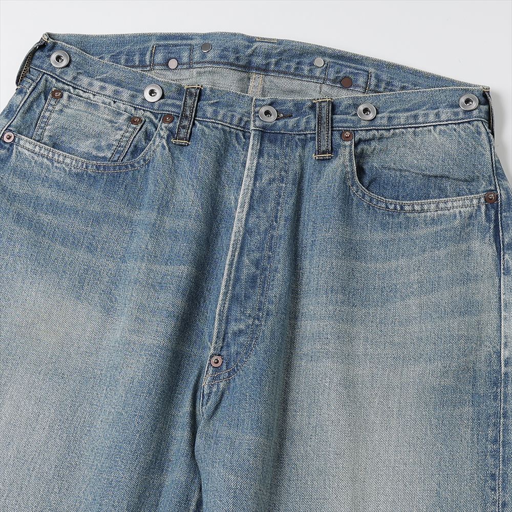 A.PRESSE No.22 Washed Wide Denim Pants