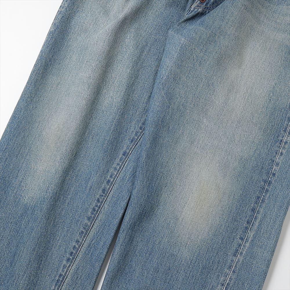 A.PRESSE No.22 Washed Wide Denim Pants