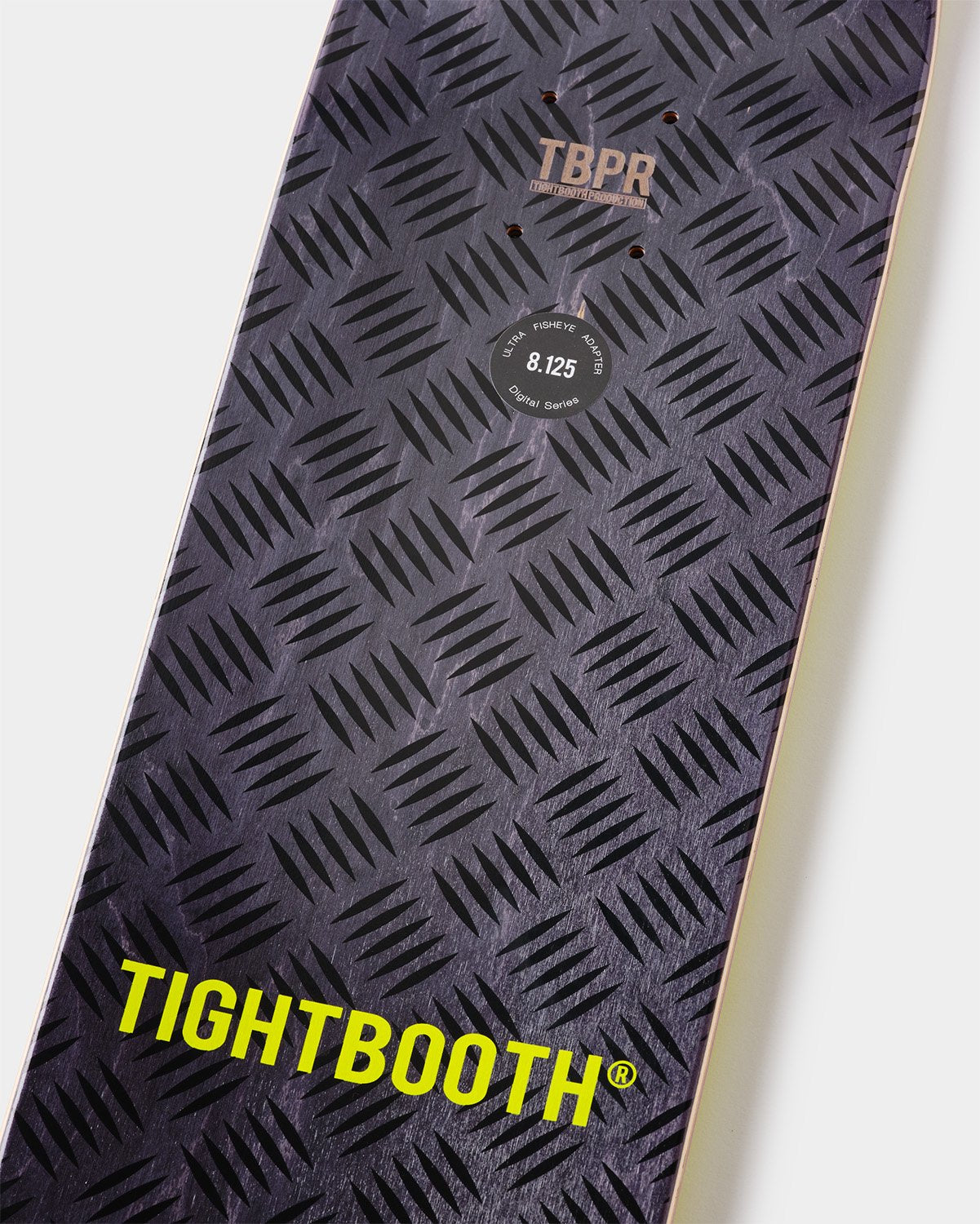 TIGHTBOOTH LOGO SKATEBOARD SAFETY YELLOW / BLACK – unexpected store