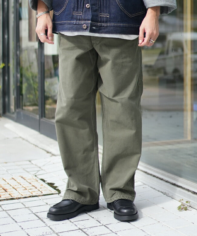 orSlow DAD’S FIT PAINTER PANTS Army Green