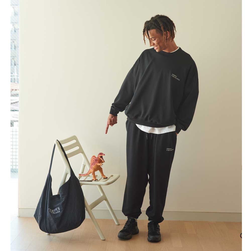 S.F.C (STRIPES FOR CREATIVE) WIDE SWEAT PANTS