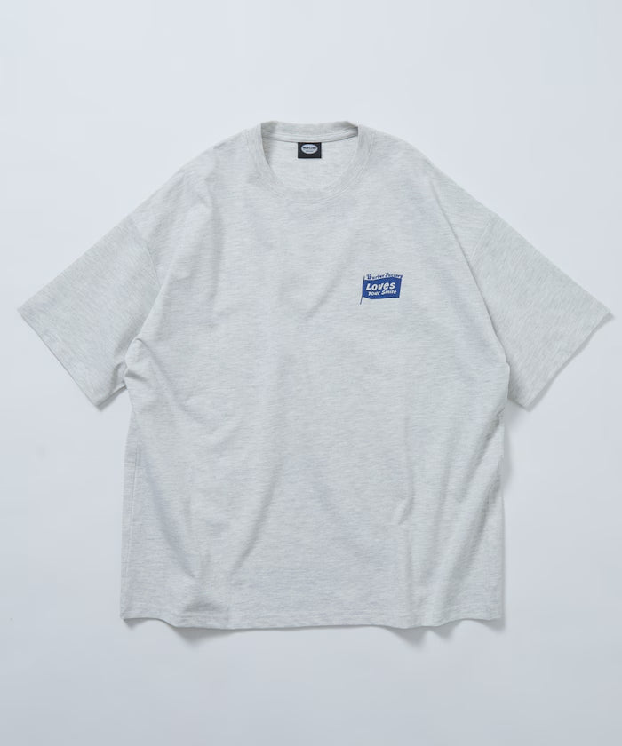 Burger Factory x FREAK'S STORE Burger Factory Special Big Silhouette Back Print Crew Neck T-shirt