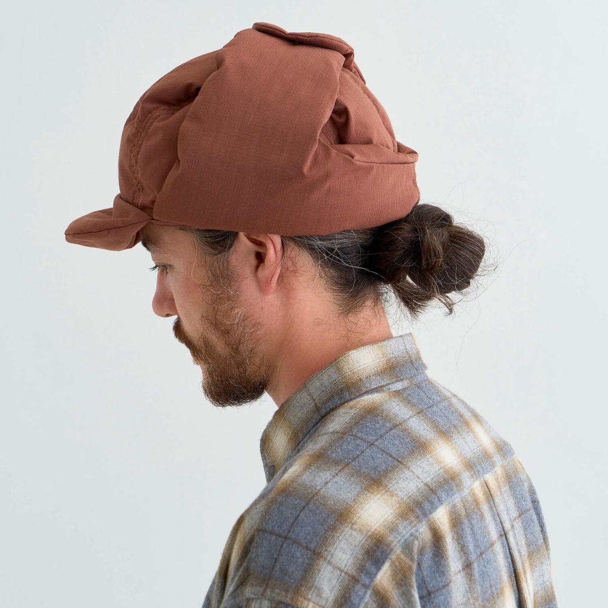 NANGA HINOC RIPSTOP DOWN EAR FLAP CAP