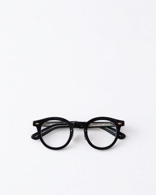 YELLOWS PLUS ELTON EYEGLASS FRAME Black Silver