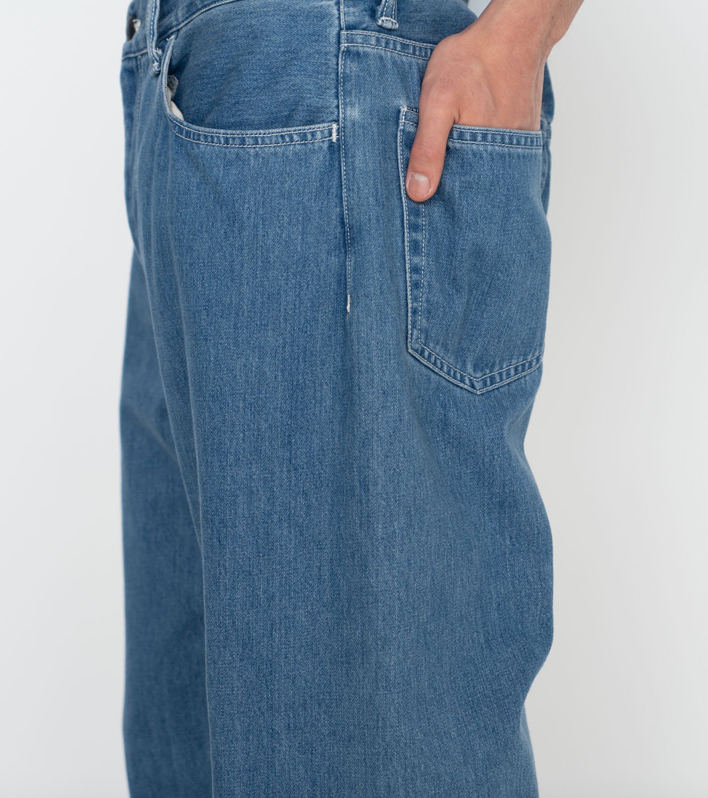 nanamica 5Pockets Straight Denim Pants – unexpected store