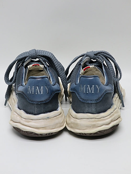 Maison MIHARA YASUHIRO BLAKEY Low Original Sole Canvas Garment Dye Low-Top Sneakers Black
